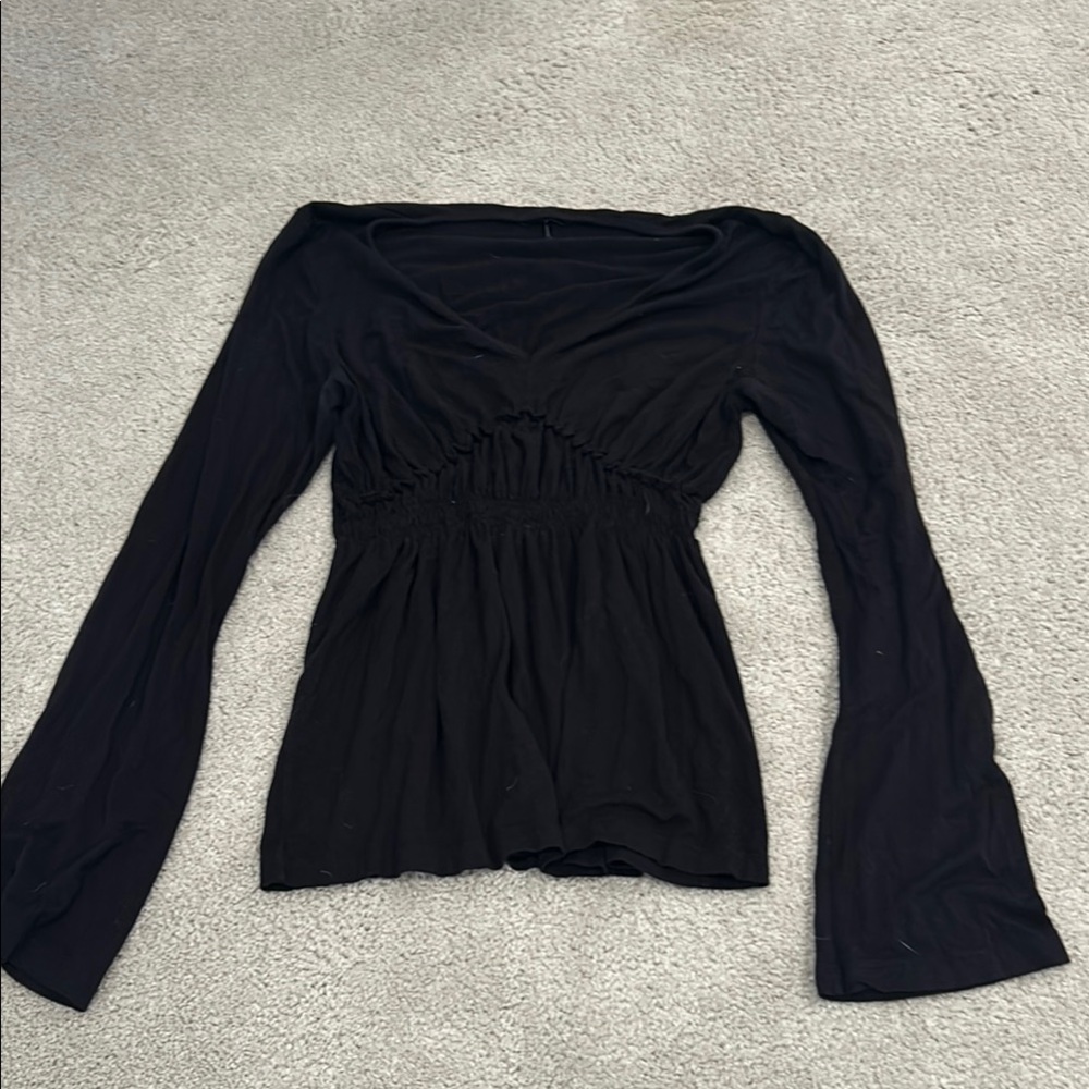Elegant Black Daisy Fuentes Women's Top